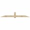 Ekena Millwork Eugene Rough Sawn Timber Gable Bracket, Douglas Fir, 108"W x 18"H x 2"D x 6"F, 4/12 Pitch GBW108X18X0206EUG00RDF - alternate 1